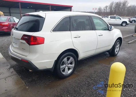 2010 Acura Mdx из США, поврежденный, VIN 2HNYD2H23AH504381